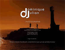 Tablet Screenshot of dominique-julian.com